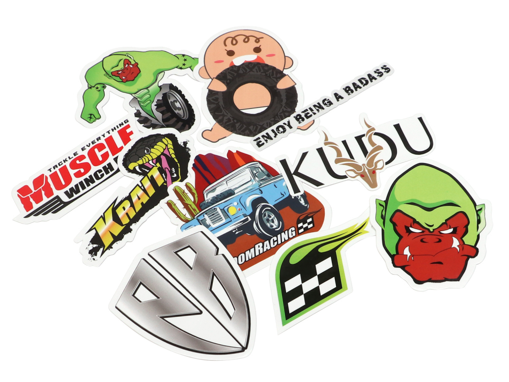 Boom Racing Sticker Pack