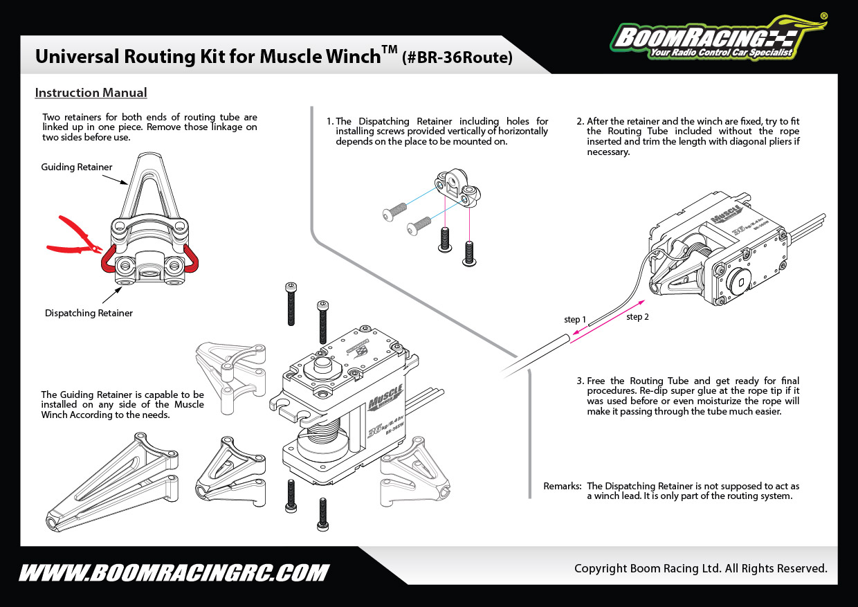 Universal Routing Kit for Muscle Winch™