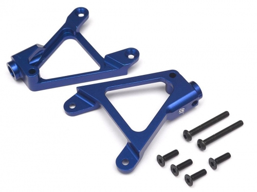 Poly Performance Rear Shock Towers Shop Aluminum Rear Shock Tower - 1 Pair Blue | BoomRacing.com