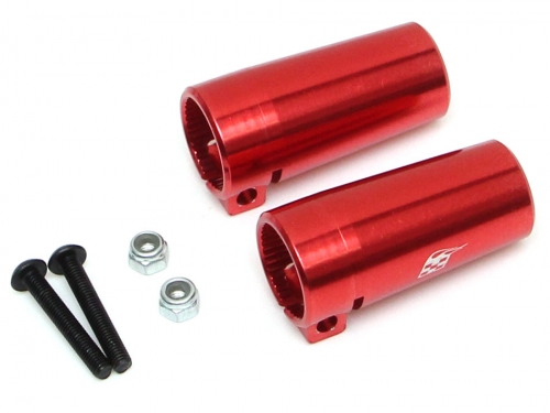 Shop CNC Aluminum Rear Lockout for AR44 Axle Housing 1 Pair Red