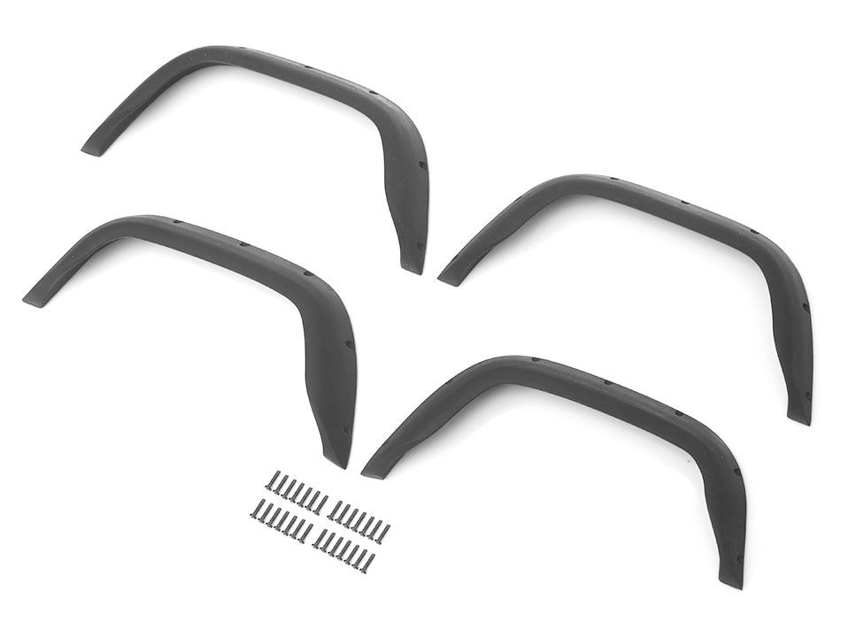Rubber Front & Rear Fender Flare Set for TRC D90 D110