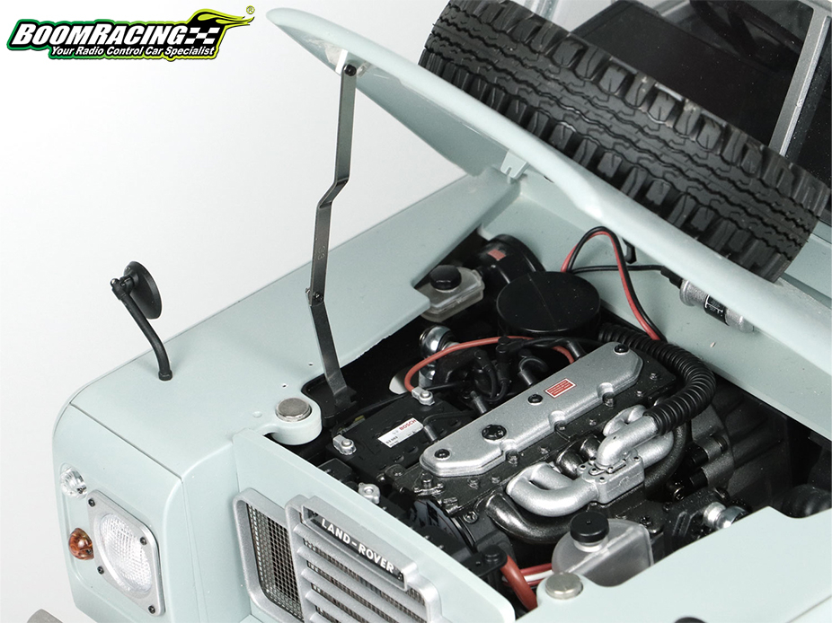 Shop Metal Bonnet Prop Set for Series Land Rover® | BoomRacing.com
